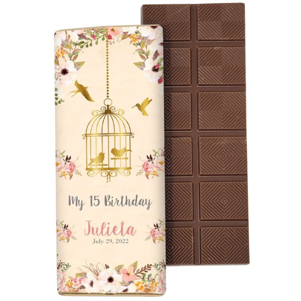 One piacere Belgian Chocolate Bar 2 Oz