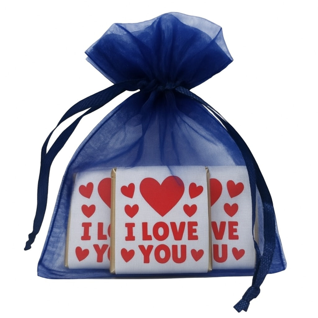 Three Chocolate Delights in Organza