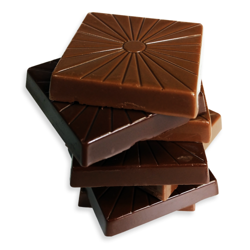 Three Chocolate Delights in Organza