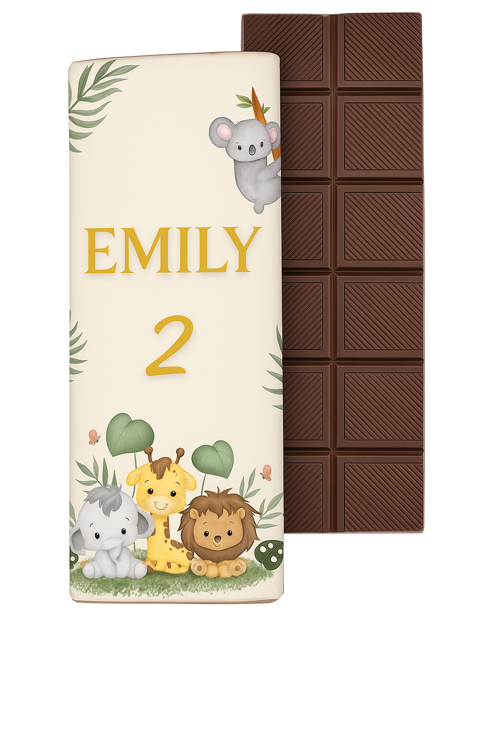 One piacere Belgian Chocolate Bar 2 Oz