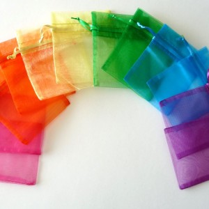 Three Chocolate Delights in Organza